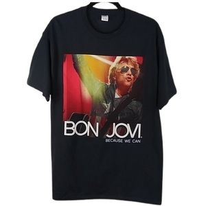 Bon Jovi "Because We Can" Concert T-shirt Sz L